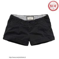 dames abercrombie classic shorts solide-colored zwart Winkel Groningen yvam5754